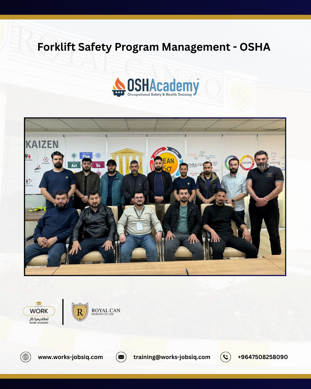 Forklift Safety Training Program! 